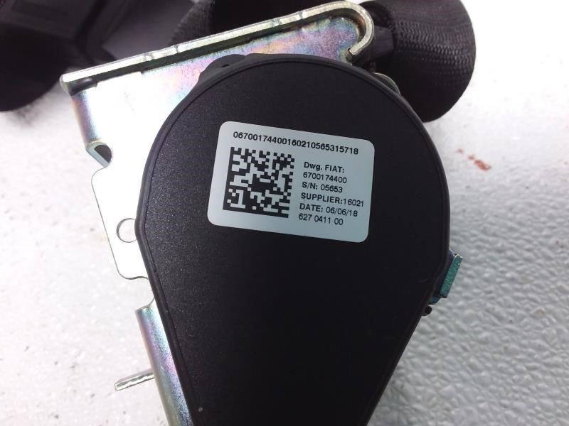 Maserati Ghibli 2019 Rear Right Seat belt Black