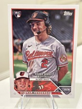 2023 Topps Update Series - Rookie Debut Gunnar Henderson #US18 (RC)