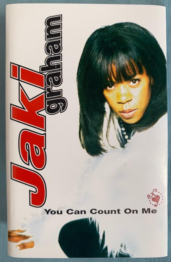 Jaki Graham You Can Count On Me cassette UK Avex UK 1995 cassette single AVEXMC1