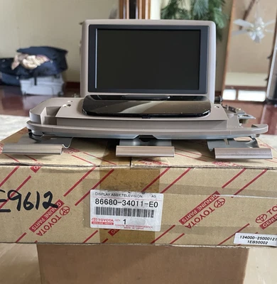 BRAND NEW TOYOTA TUNDRA SEQUOIA 86680-34011-E0 REAR SEAT Display 2002-2005 - Image 1 of 4