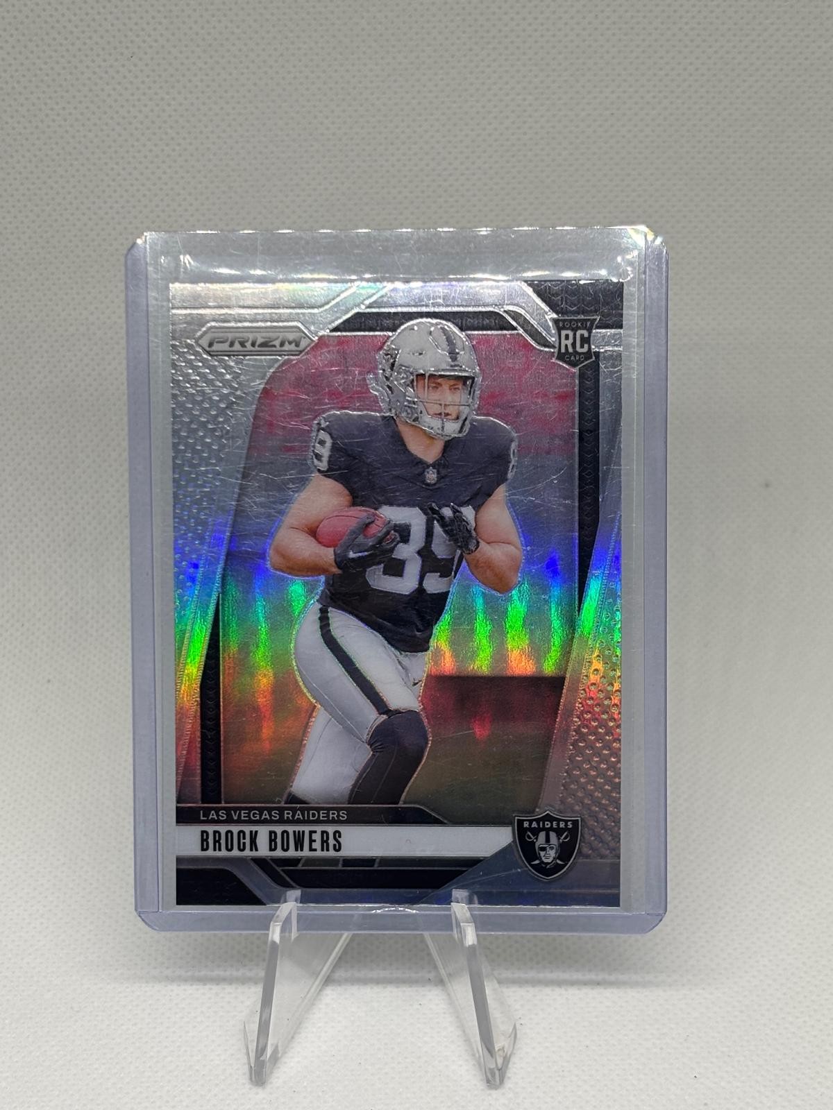 2024 Panini Prizm #315 Brock Bowers Silver