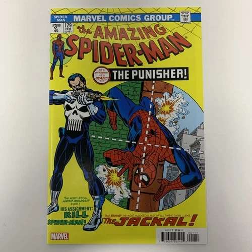 Amazing Spider-Man #129 Facsimile Edition (Marvel Comics, 2023) 1st Punisher