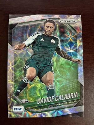 2025-26 Panini Fifa Prizm Choice Silver Prizm Davide Calabria #63