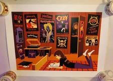 SHAG Summer of 86 Fine Art Print S/N INSCRIBED Edition Josh Agle SDCC Exclusive