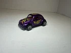 Hot Wheels Volkswagen VW Bug Beetle Vintage 1988 Purple Retro Design Diecast Car