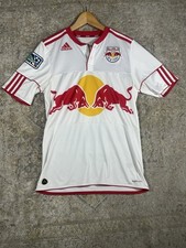 Vtg Authent 2010 Adidas New York Red Bulls AGUDELO 17 Home Soccer Jersey Size S