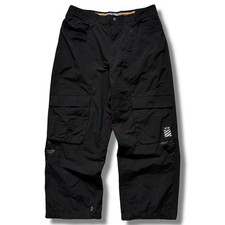 VINTAGE 00s OAKLEY SOFTWARE ARCHIVAL CARGO MULTIPOCKET BAGGY PANTS Y2K MEN Sz 34