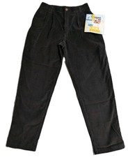 Vintage P.S. Gitano Corduroy Pants Womens 12 Short NWT Pleated Tapered