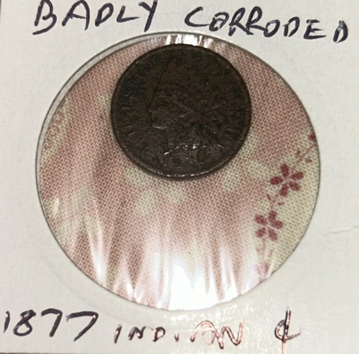 Duffy’s corroded likely 1877 rare NativeAmerican c bid 149 FreeSH Pls Read Descr - Image 3 of 4