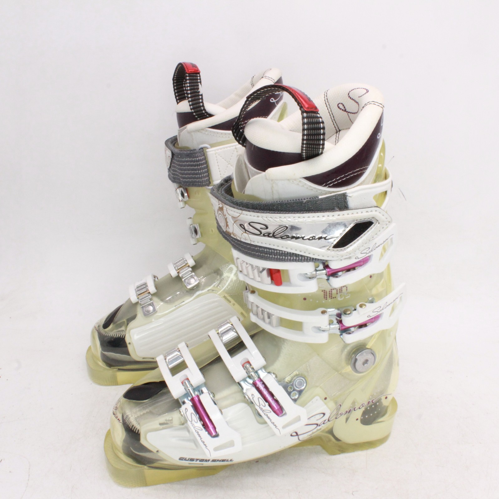 Scarponi da sci donna Salomon Instinct CS 100 taglia 5 Mondo 22 nuovi