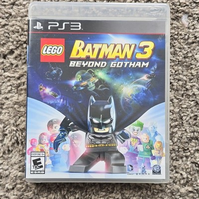 WB Games LEGO Batman 3 Beyond Gotham PS3 PlayStation 3 2014 Manual Multiplayer