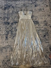 Size 2 Worn Twice #Sherrihill Women's #Sleeveless #Dress #Size2 #Golddress