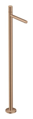 Axor Uno Einhebel-Waschtischmischer bodenstehend mit Zerogriff - Brushed Red...
