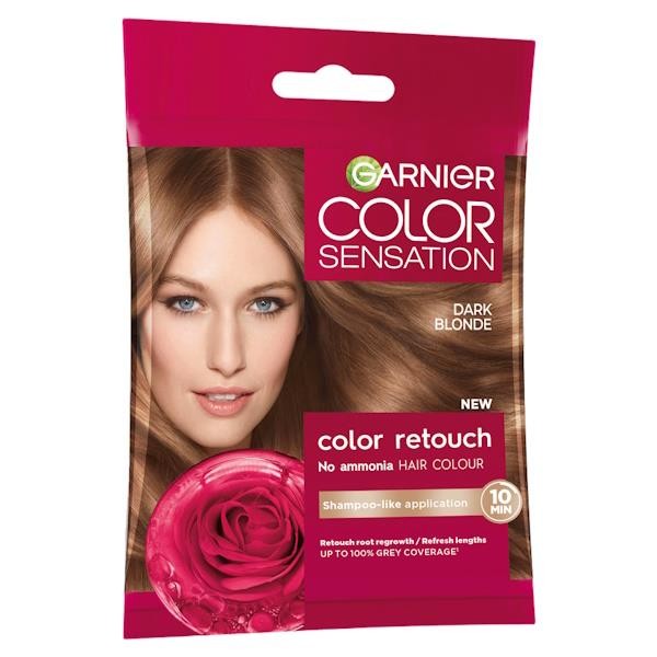 3 x Garnier Color Sensation Color Retouch 6.0 Dark Blonde