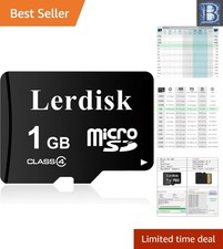 Factory Direct 1GB Micro SD Card - Drop-Proof, Class 4 - Perfect for Photography