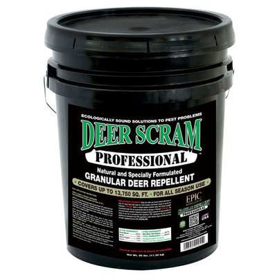 #ad Deer Scram Professional Deer Repeller Granules 25 Lb Covers Up To 27900 sq ft $135.95