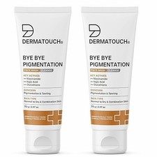 DERMATOUCH Bye Bye Pigmentation Face Wash Anti Pigmentation -70g Pack of 2