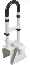 Drive RTL12036-ADJ Adjustable Clamp On Tub Safety Grab Handle Bar Shower Bathtub