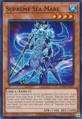 Supreme Sea Mare - MP23-EN076 - Common - 1st Edition - Near Mint - 25th Annivers