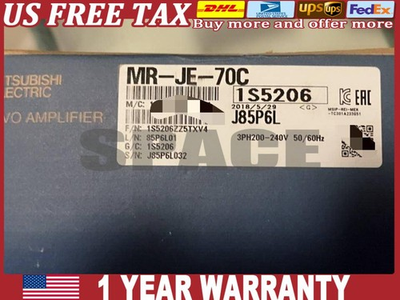 #ad NEW MITSUBISHI MR JE 70C AC SERVO DRIVER MRJE70C $332.22