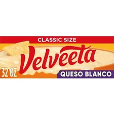 Pasteurized White Cheese Block 32 oz Queso Blanco for Cooking Melting