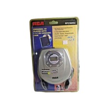 RCA Walkman Personal CD Player Free Carrying Case RP2360 SC CD-R Ready Sealed