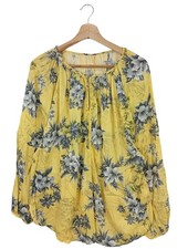 8PM Blouse oversized Dames Blouse T EU 38 jaune primevère-gris clair