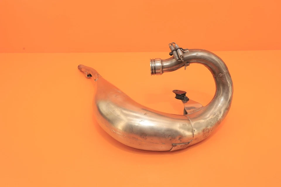 Tubo de cabezal de escape cámara de expansión platino circuito profesional YZ85 YZ 85 2002-2018 Foto 4 de 4