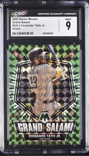 Panini Mosaic Grand Salami Fernando Tatís Jr. GS-2 Green Prizm CGC 9 Padres 2022