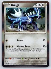 Dialga 095/132 Rare Mega Evolution Pokemon Holo Near Mint