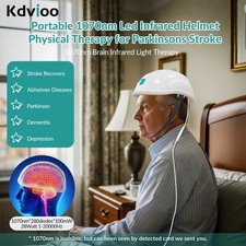 Photobiomodulation Brain Stimulation Helmet NIR Light Therapy for Stroke Autism