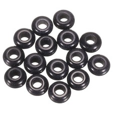 15pcs Natural Stone Beads 8x14mm Large Hole Craft Beads, Deep Blue Sand