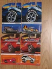 4 SEALED HOT WHEELS HERITAGE CAR REAL RIDERS REDLINE CHEVY BUBBLE ALTERED EGO