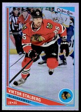2013-14 O PEE CHEE RAINBOW Viktor Stalberg Chicago Blackhawks #63 R148