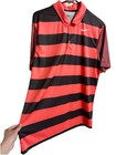 Men’s Nike Dri-fit Striped Golf Shirt Size L No Snags Or Stains Short Sleeves — photo 2