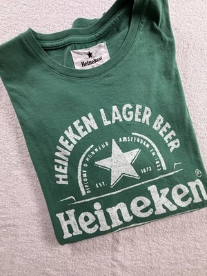 Preços baixos em Camisa da Heineken Indiana camisetas masculinas