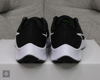 Size 7 - Nike Air Zoom Pegasus 38 Extra Wide Black White for  display picture 1
