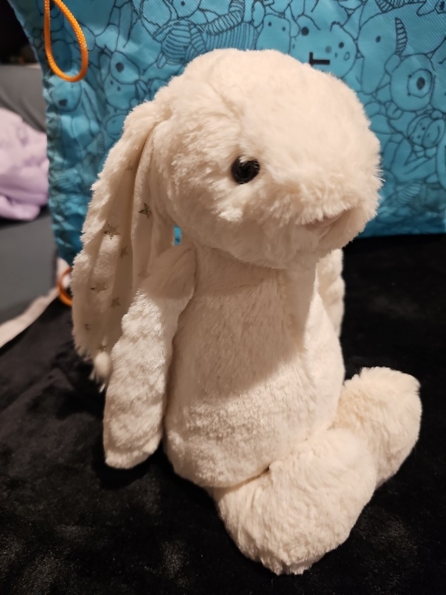 Jellycat Medium Bashful Twinkle Bunny - New With Tags