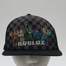 Roblox Gaming Building Hat Cap Youth Kids Boys Adjustable Snapback
