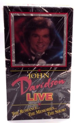 JOHN DAVIDSON LIVE New VHS Branson MO Theatre The Romance The Memories The Show