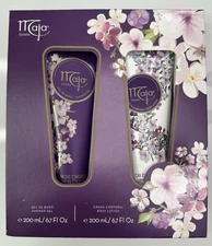 Maja Plum Blossom Shower Gel and Body Lotion for Women Set Gift Set 6.7 Oz
