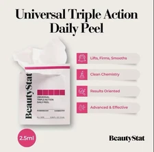 Beauty Stat Universal Triple Action Daily Peel - Exfoliates, Brightens & Firms