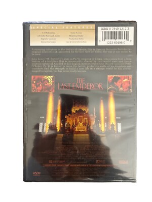The Last Emperor 1987 (DVD, 1998, Director's Cut Unrated) New