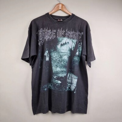 1996 Cradle of Filth Dusk and Her Embrace Black Unisex Tshirt