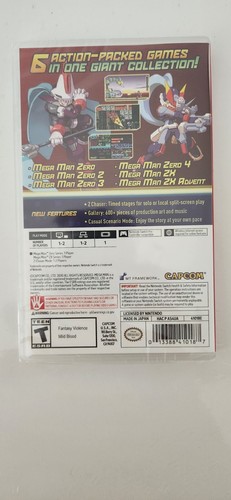 Mega Man Zero/ZX Legacy Collection Switch Brand New Game (2020 Platform) - Picture 3 of 3