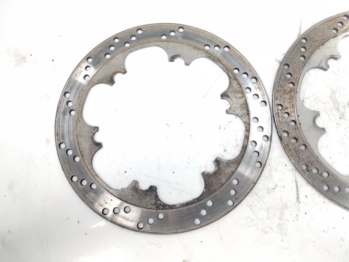 たろ 1989 Kawasaki Ninja ZX-10 ZX1000 B Front Brake Rotors Left