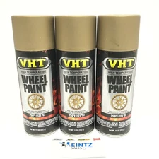 VHT SP193-3 PACK High Temperature MATTE GOLD FLAKE Wheel Paint - 11 oz 