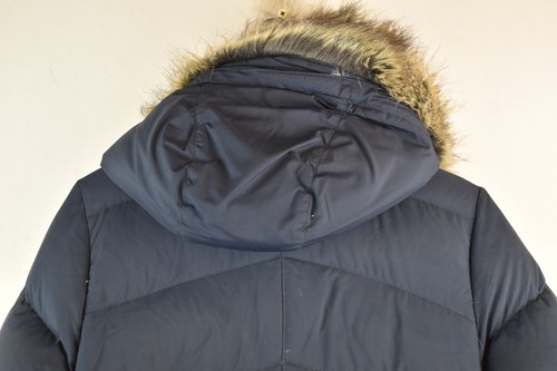 MARMOT Blue Down Parka Coat size L Womens Full Zip Long Puffer Jacket Casual - Picture 8 of 10
