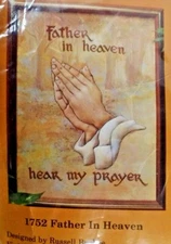 Father In Heaven Craft kit Creative Circle Russel Bushee  12 X 16 inches   New  