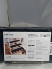 Pretigo Self Adhesive Carpet Staircase Mat Non-Slip for Wooden Stair 14pc 6'x30"